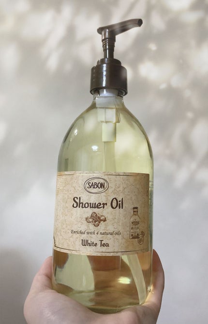 シャワーオイル ホワイトティー/SABON/ボディソープを使ったクチコミ(1枚目)