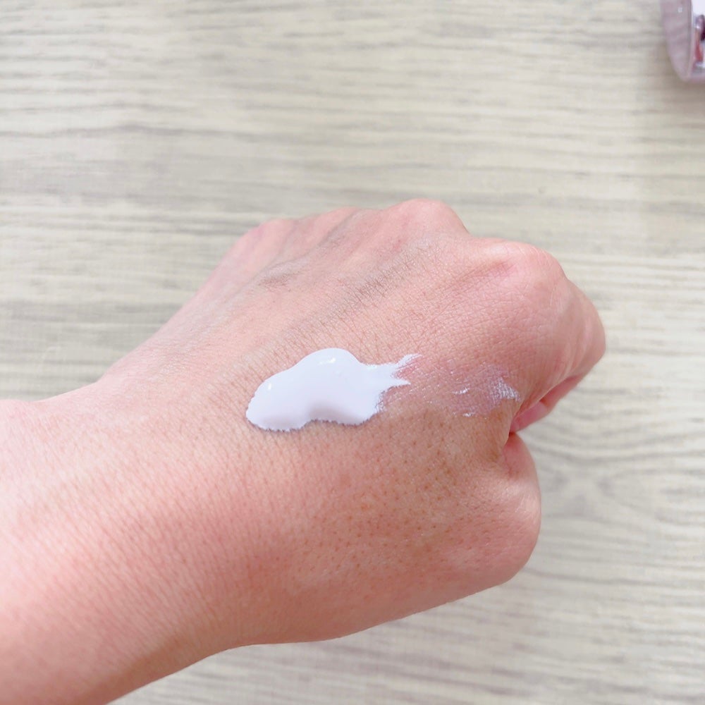 ダルバ ウォータフル トーンアップ サンクリーム(パープル)/ダルバ/日焼け止めクリームを使ったクチコミ(2枚目)