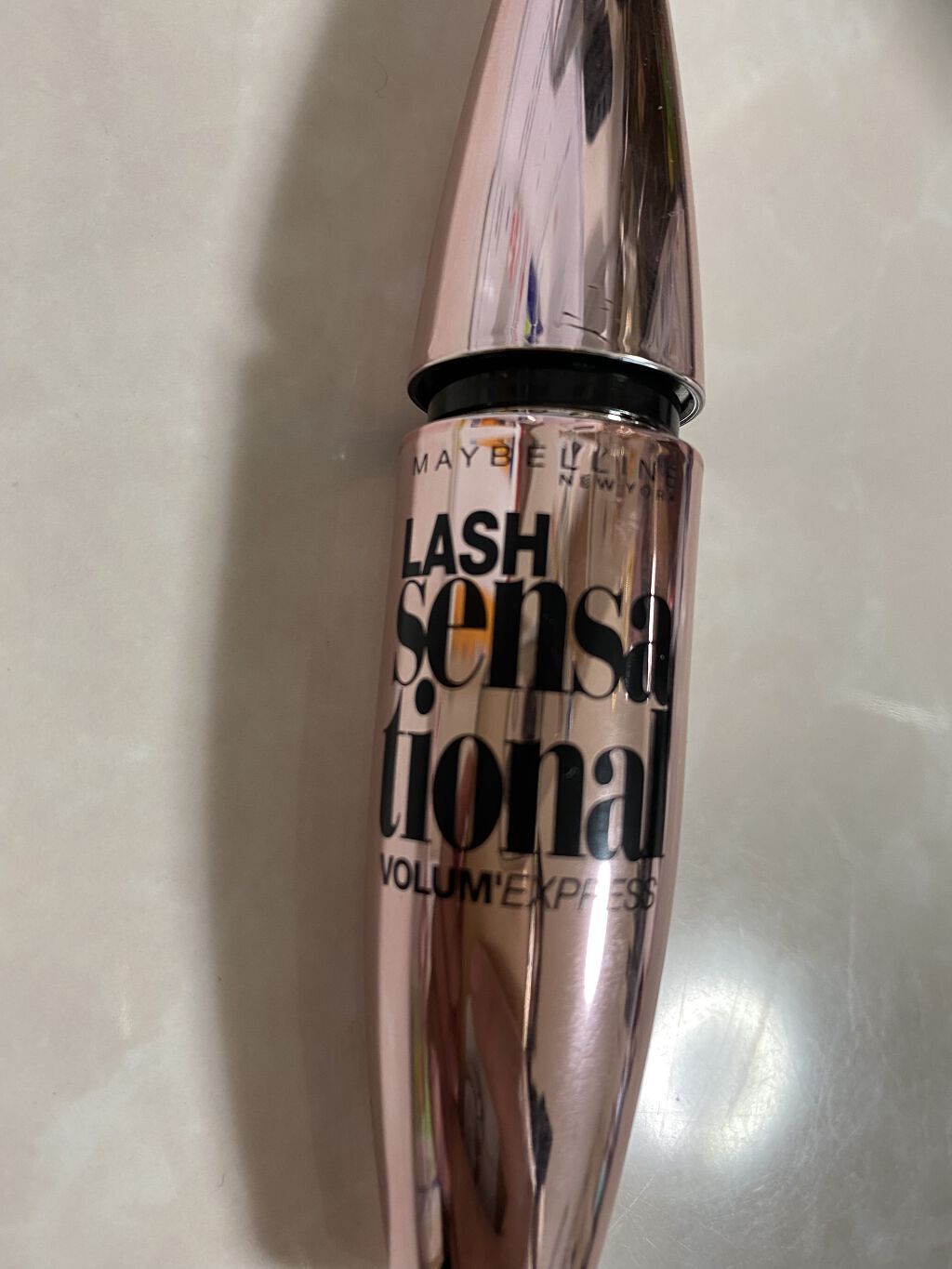 ボリューム エクスプレス ラッシュセンセーショナル 01 ブラック/MAYBELLINE NEW YORK/マスカラを使ったクチコミ（1枚目）