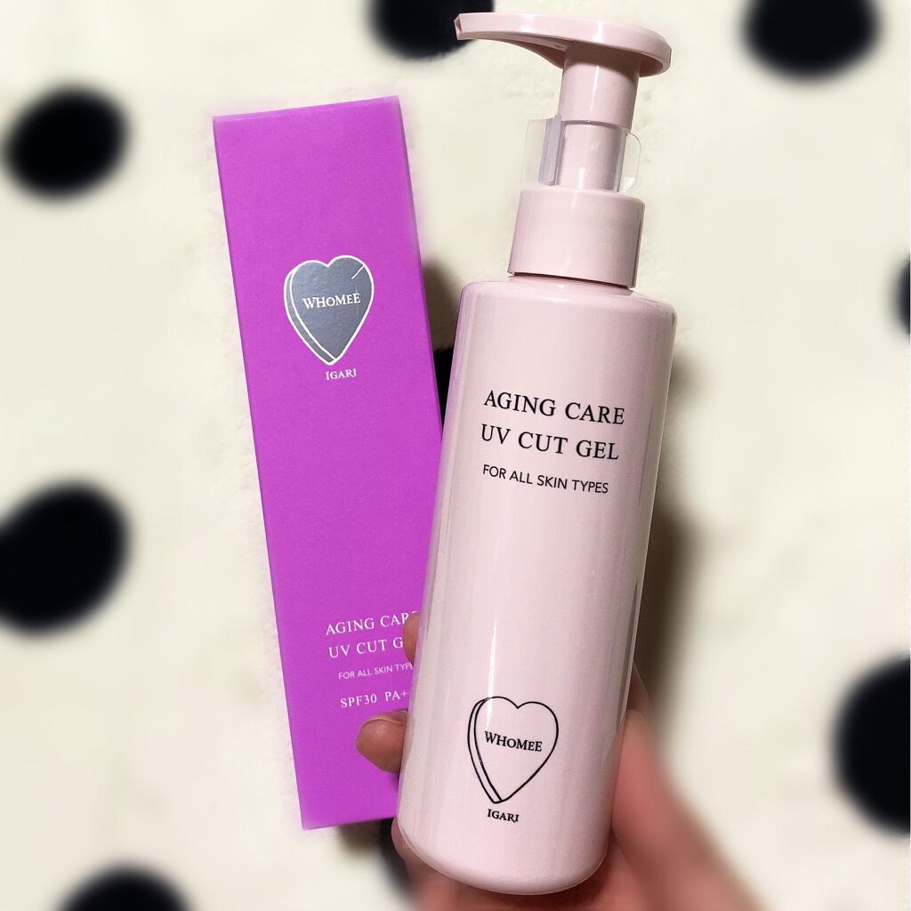エイジングケアUVカットジェル/WHOMEE/日焼け止めジェルを使ったクチコミ（1枚目）