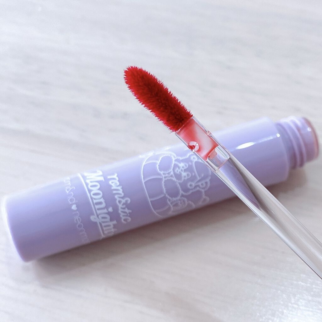 グラスティングウォーターティント 09 ソフトプール/rom&nd/リップティントを使ったクチコミ（2枚目）