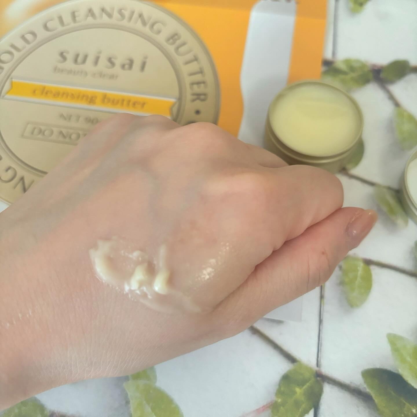 スイサイ ビューティクリア ゴールド クレンジングバター/suisai/クレンジングバームを使ったクチコミ（2枚目）