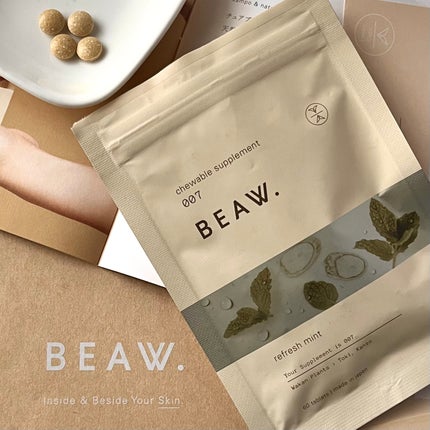 チュアブルサプリメント 007/BEAW./健康サプリメントを使ったクチコミ(1枚目)