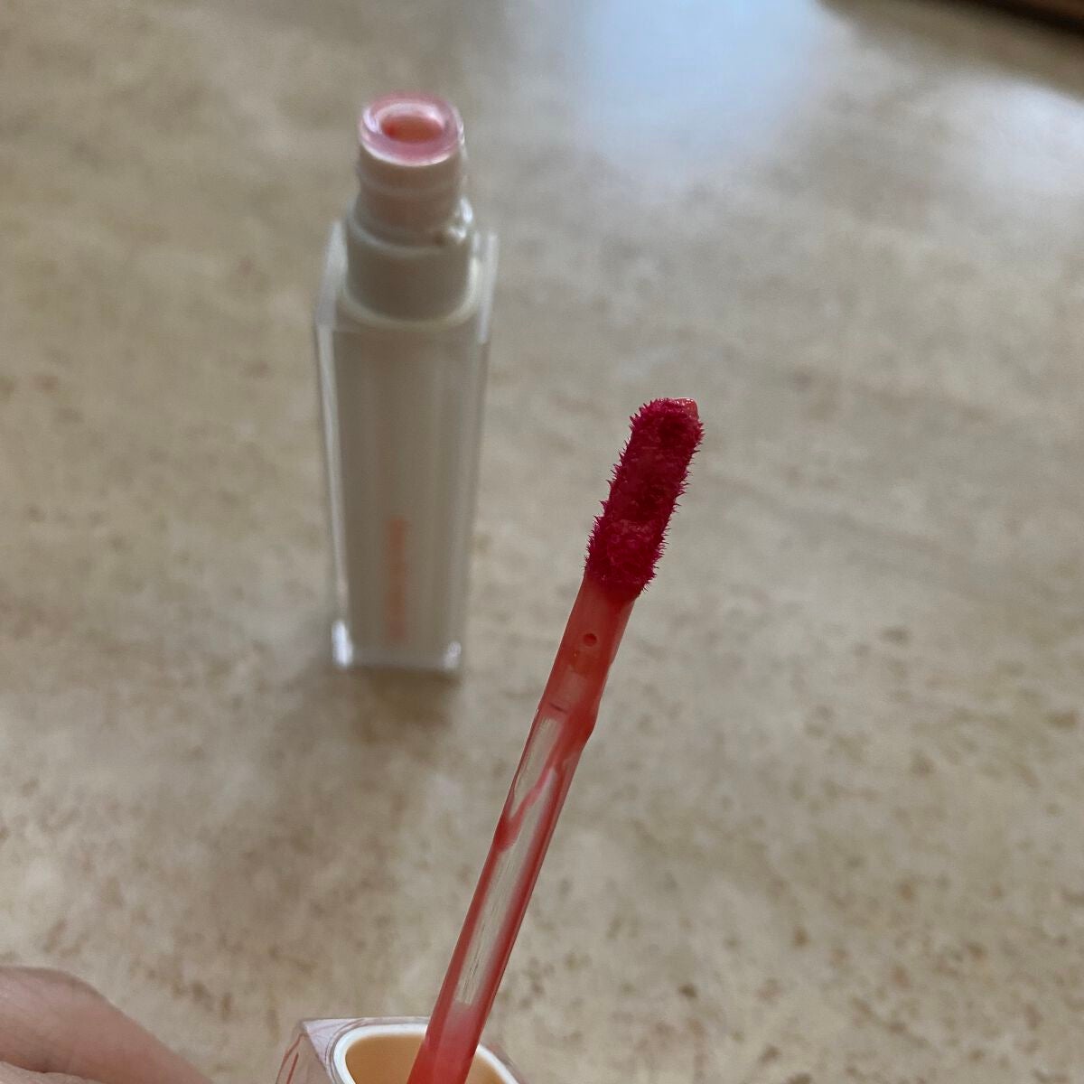 デュイフルウォーターティント/rom&nd/リップティントを使ったクチコミ(2枚目)