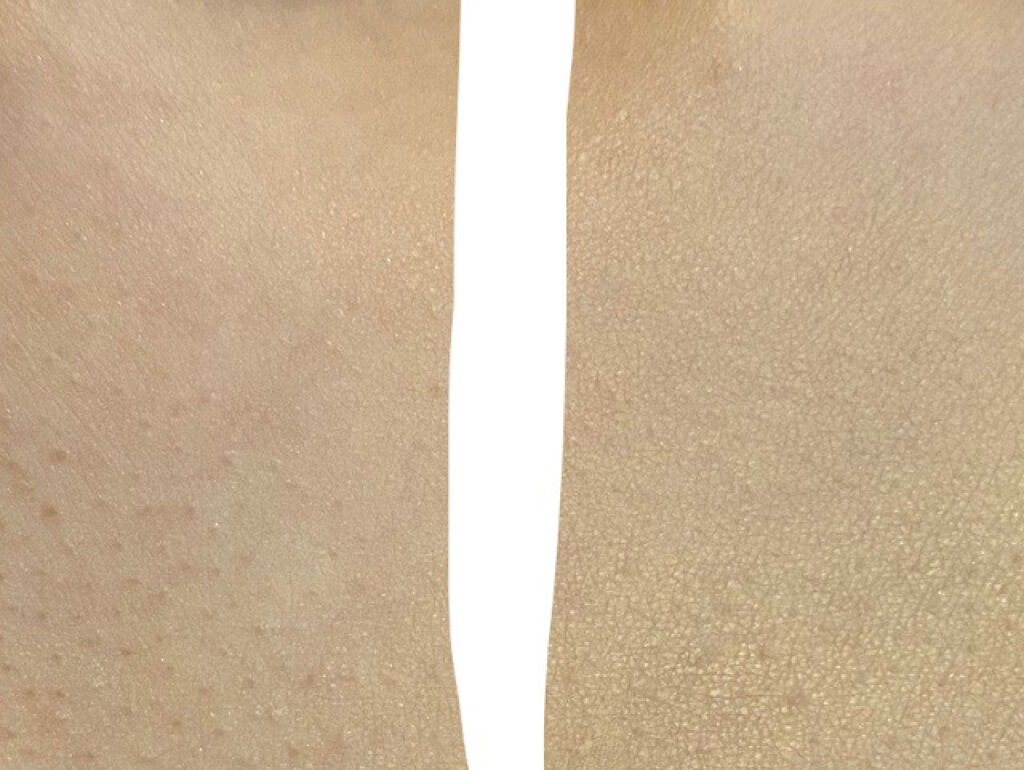 エルファー シルクタッチファンデーション ナチュラル/DAISO/パウダーファンデーションを使ったクチコミ（2枚目）