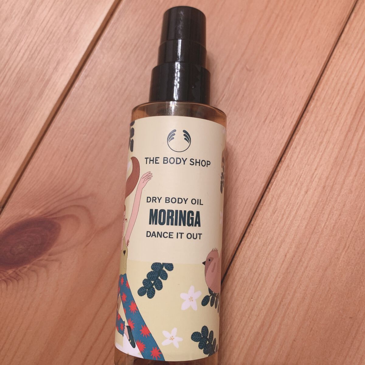 ドライボディオイル モリンガ/THE BODY SHOP/ボディオイルを使ったクチコミ（1枚目）