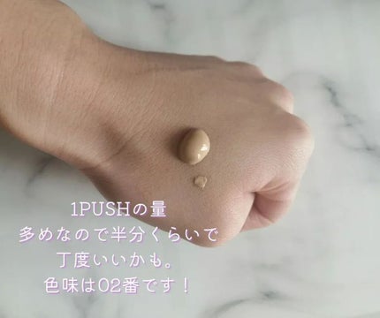 リアルカバーリキッド(セミマット)/KATE/リキッドファンデーションを使ったクチコミ(3枚目)