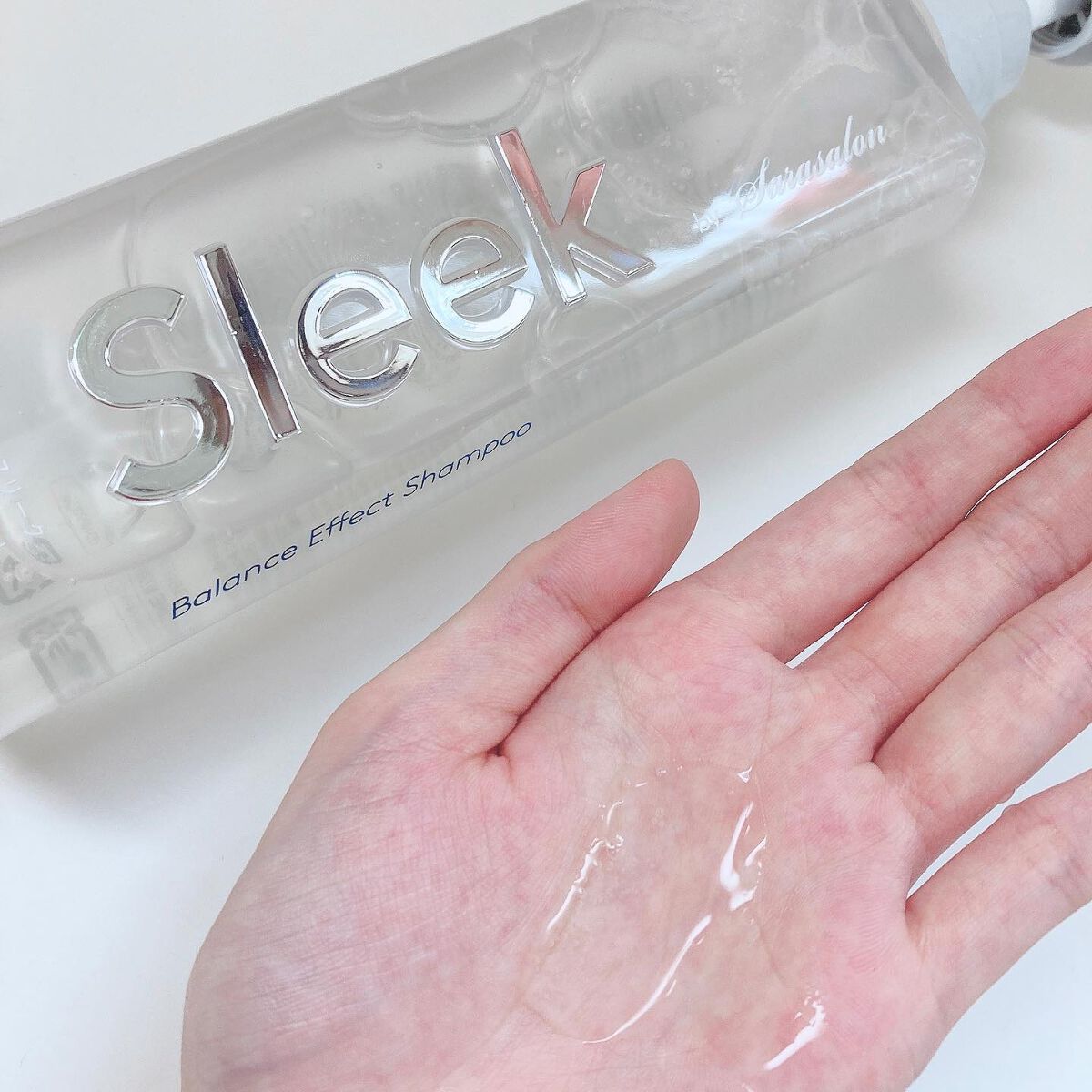バランスエフェクトシャンプー/トリートメント/スリーク by サラサロン/市販シャンプーを使ったクチコミ(3枚目)
