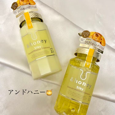 シルキー　スムースモイスチャー　シャンプー　1.0/ヘアトリートメント　2.0/&honey/シャンプー・コンディショナーを使ったクチコミ（1枚目）