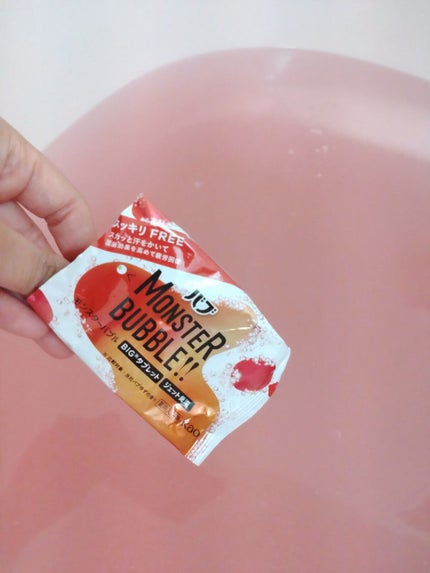 モンスターバブル スッキリFREE /バブ/炭酸系入浴剤を使ったクチコミ(2枚目)