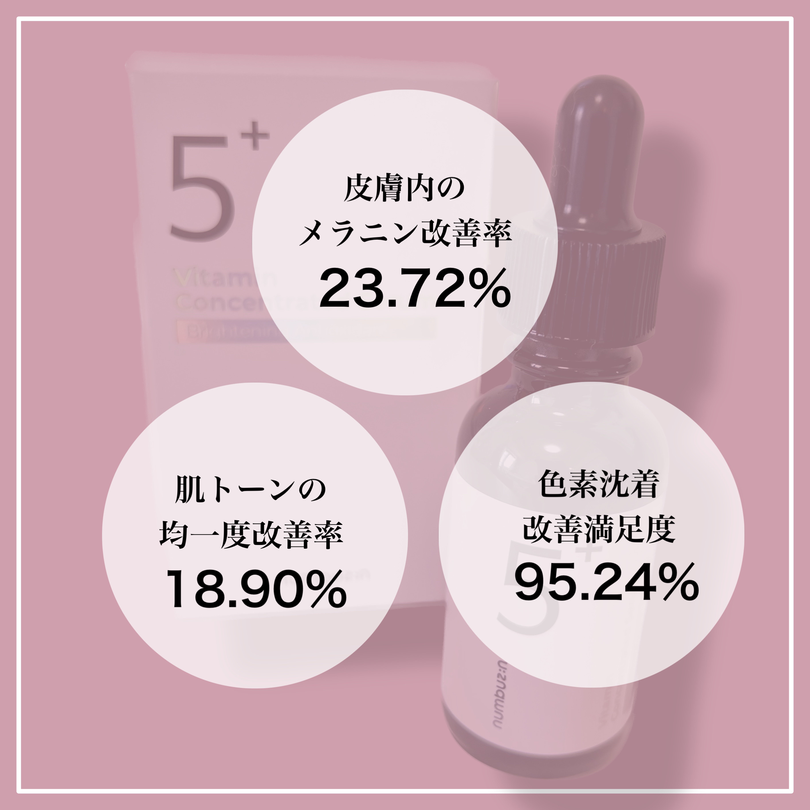 5番 白玉グルタチオンＣ美容液/numbuzin/美容液を使ったクチコミ（2枚目）