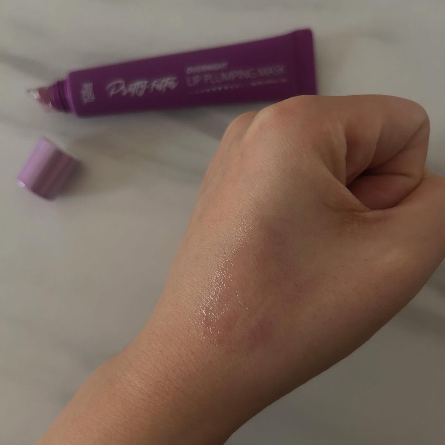 プリティフィルターオーバーナイトリッププランピングマスク/touch in SOL /リップマスクを使ったクチコミ(6枚目)