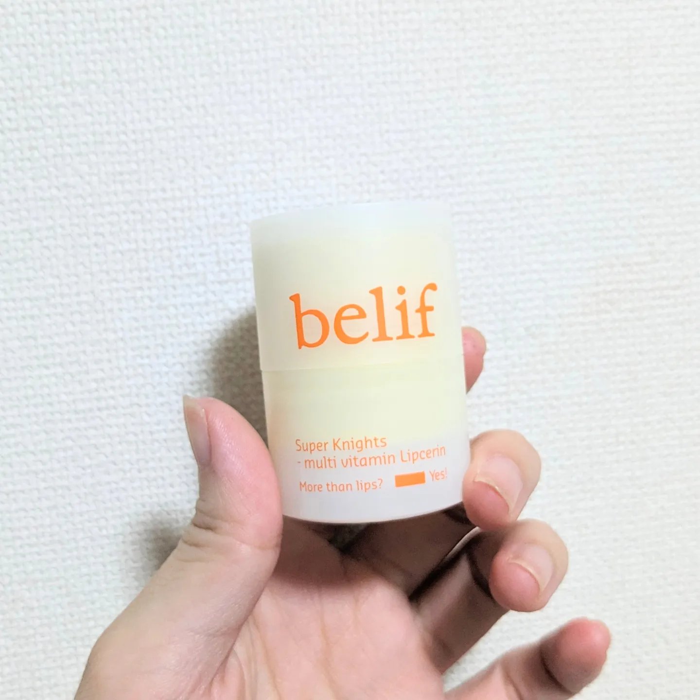 スーパーナイツ マルチ Ｖ リップセリン /belif/リップクリームを使ったクチコミ（2枚目）