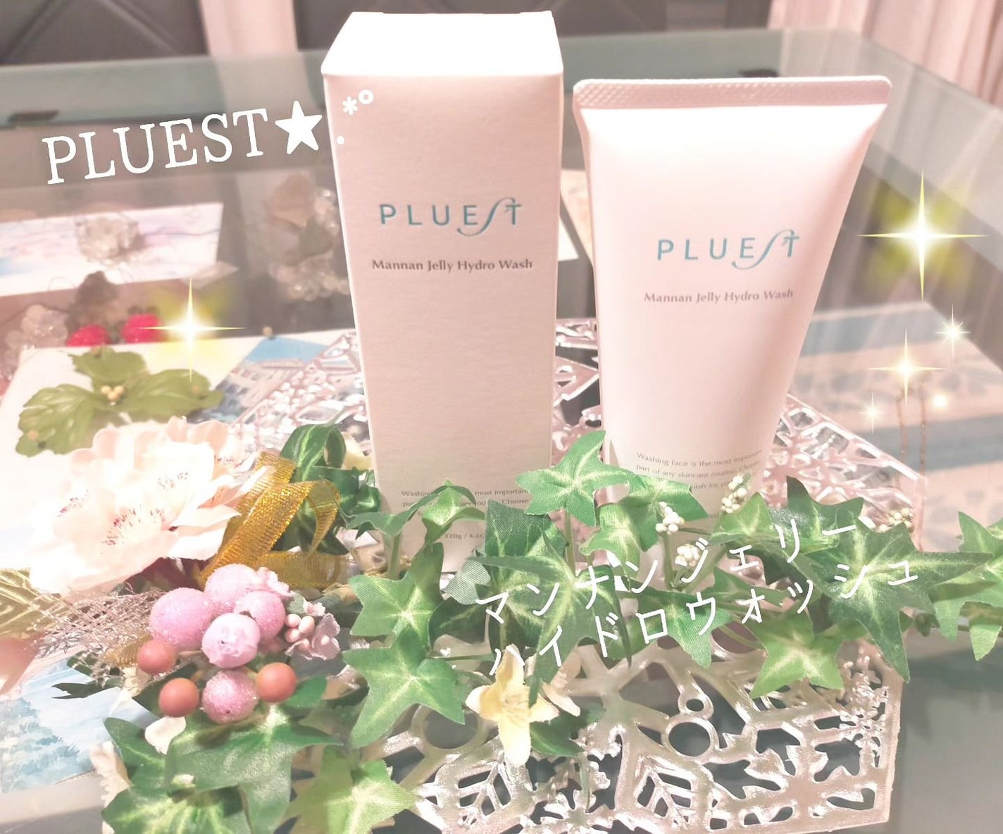 マンナンジェリーハイドロウォッシュ/PLUEST/洗顔料を使ったクチコミ(1枚目)