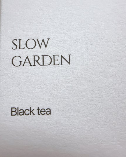 マルチパフューム ブラックティー/SLOW GARDEN/香水(その他)を使ったクチコミ(2枚目)