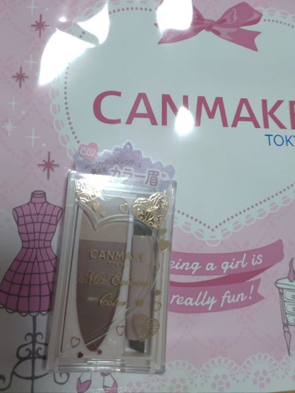 ミックスアイブロウカラー/キャンメイク/パウダーアイブロウを使ったクチコミ(1枚目)