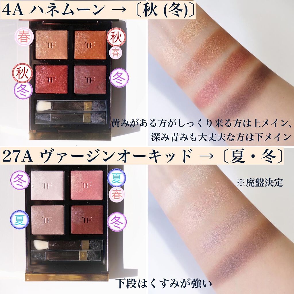 アイ カラー クォード/TOM FORD BEAUTY/アイシャドウパレットを使ったクチコミ(10枚目)