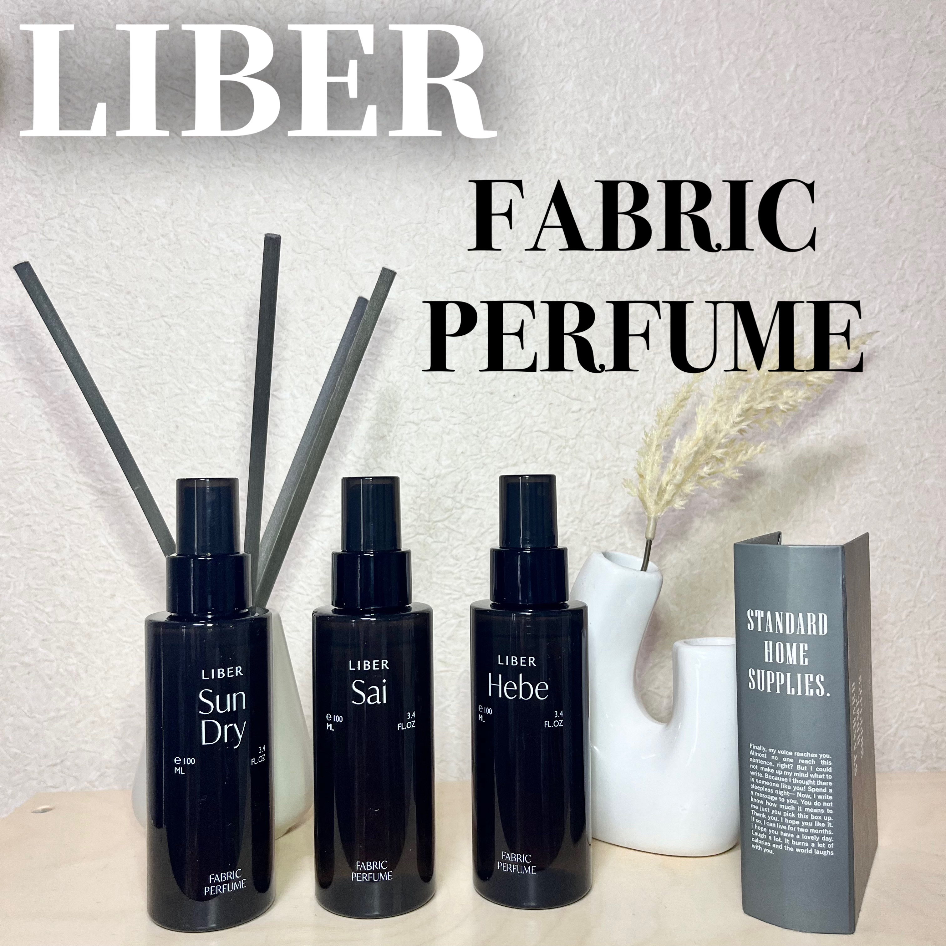FABRIC PERFUME 1.Sai(best/soap)/LIBER/ファブリックミストを使ったクチコミ（1枚目）