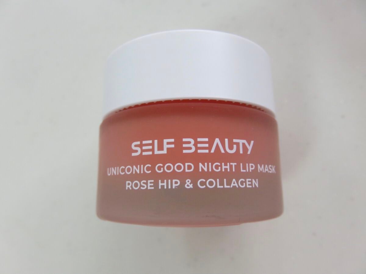 ユニコーングッドナイトリップマスク ローズヒップ&コラーゲン/SELF BEAUTY/リップマスクを使ったクチコミ(1枚目)