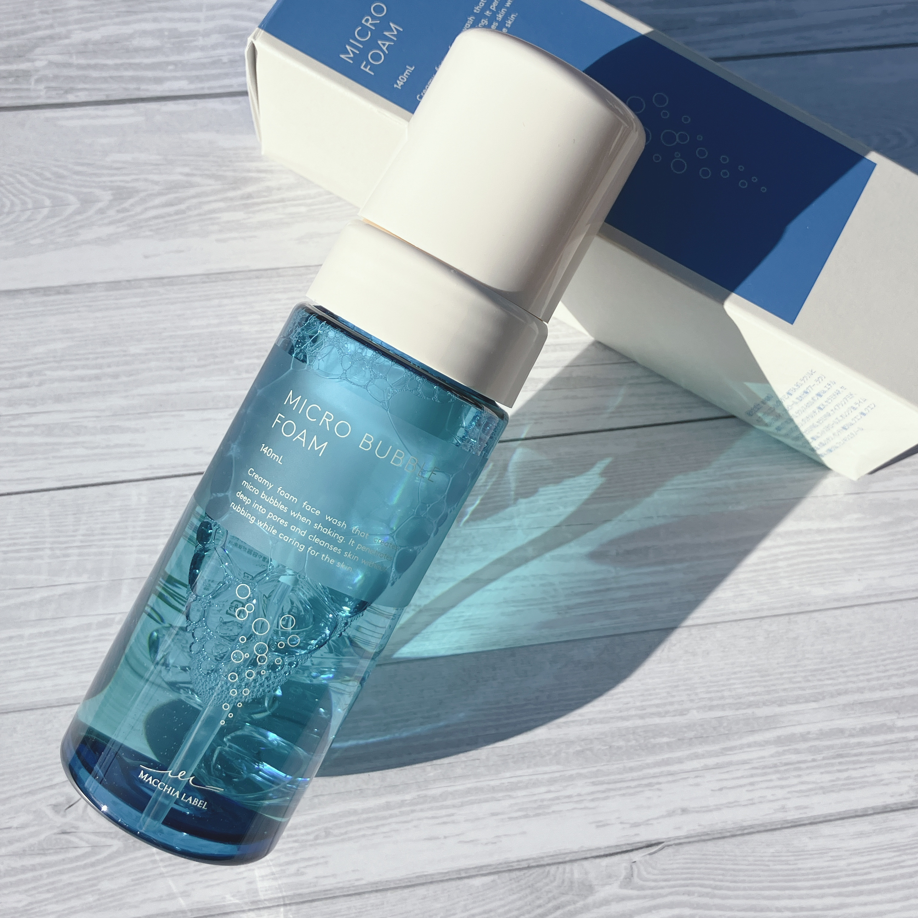 マイクロバブルフォームａ/Macchia Label/泡洗顔を使ったクチコミ（1枚目）