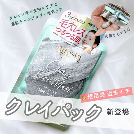 クレイパック/ビフェスタ/洗い流すパック・マスクを使ったクチコミ(1枚目)
