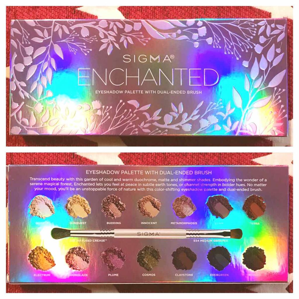 ENCHANTED/Sigma Makeup(海外)/アイシャドウパレットを使ったクチコミ（1枚目）