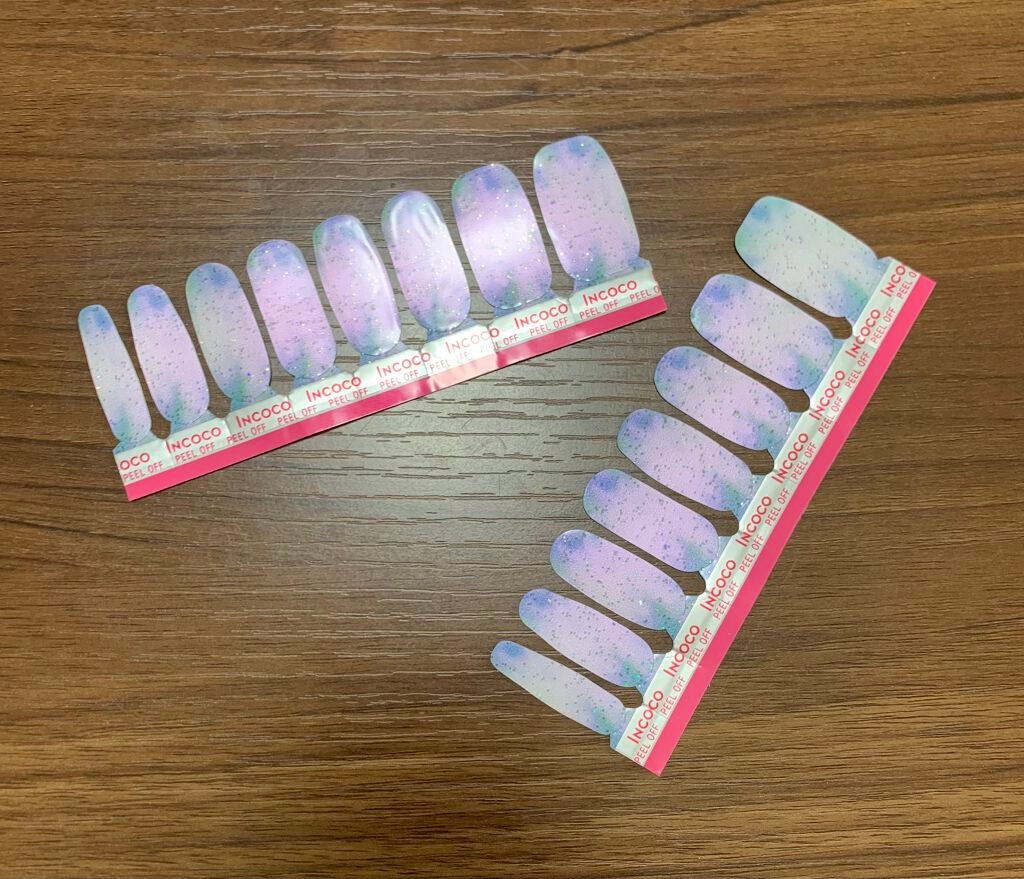 INCOCO インココ マニキュアシート/インココ/ネイルシールを使ったクチコミ(2枚目)
