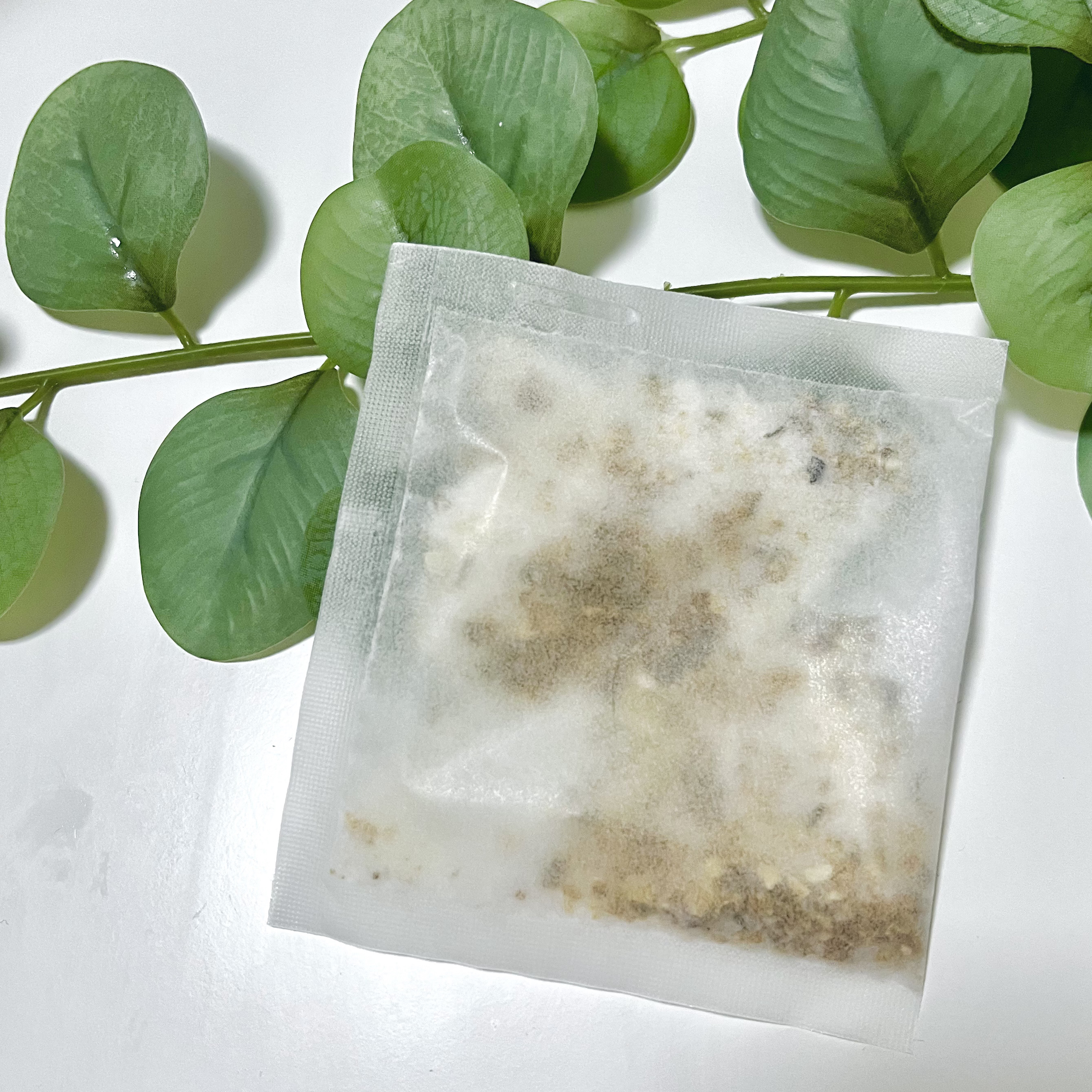 国産ハーブバスバッグゆず(浴用化粧料)/3COINS/生薬系入浴剤を使ったクチコミ（2枚目）