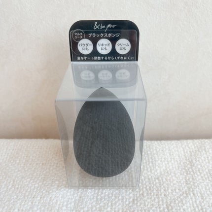 &be ブラックスポンジ/&be/パフ・スポンジを使ったクチコミ(1枚目)