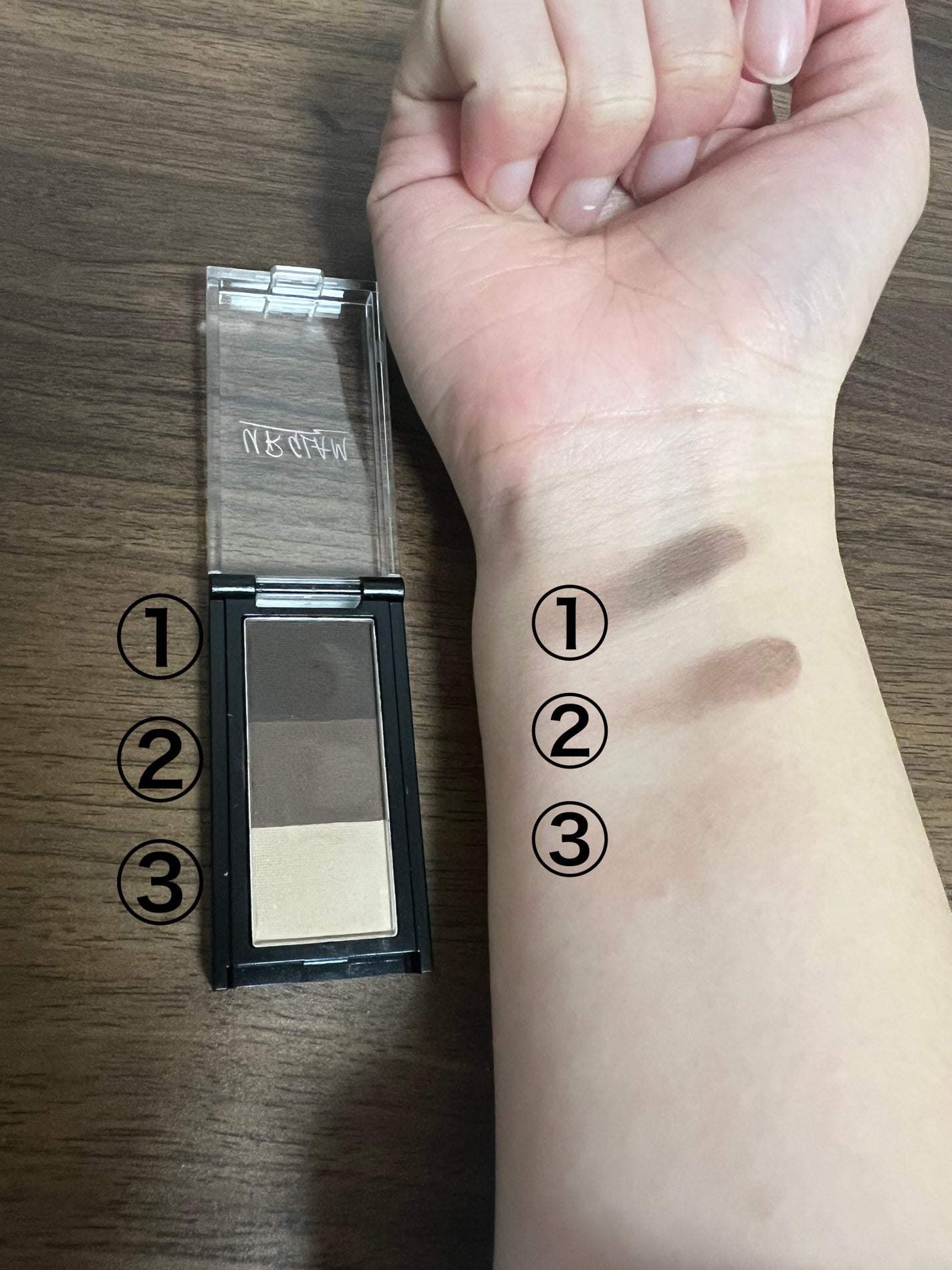 UR GLAM EYEBROW POWDER/U R GLAM/パウダーアイブロウを使ったクチコミ(3枚目)
