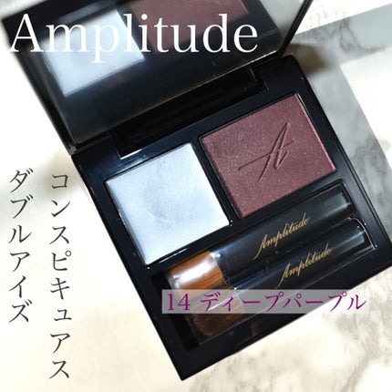 コンスピキュアス ダブルアイズ/Amplitude/アイシャドウパレットを使ったクチコミ(1枚目)
