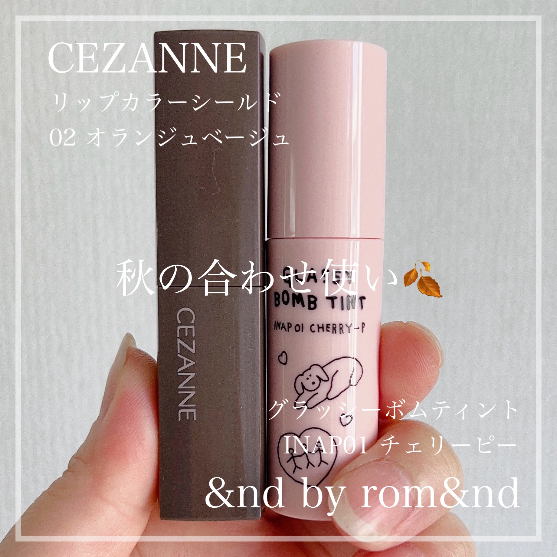 リップカラーシールド/CEZANNE/口紅を使ったクチコミ（2枚目）