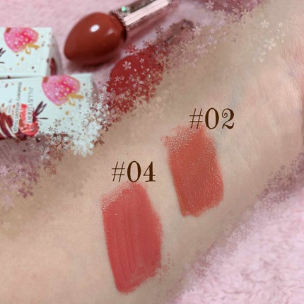 ストロベリーホイップ ルージュ/JILL STUART/口紅を使ったクチコミ(3枚目)