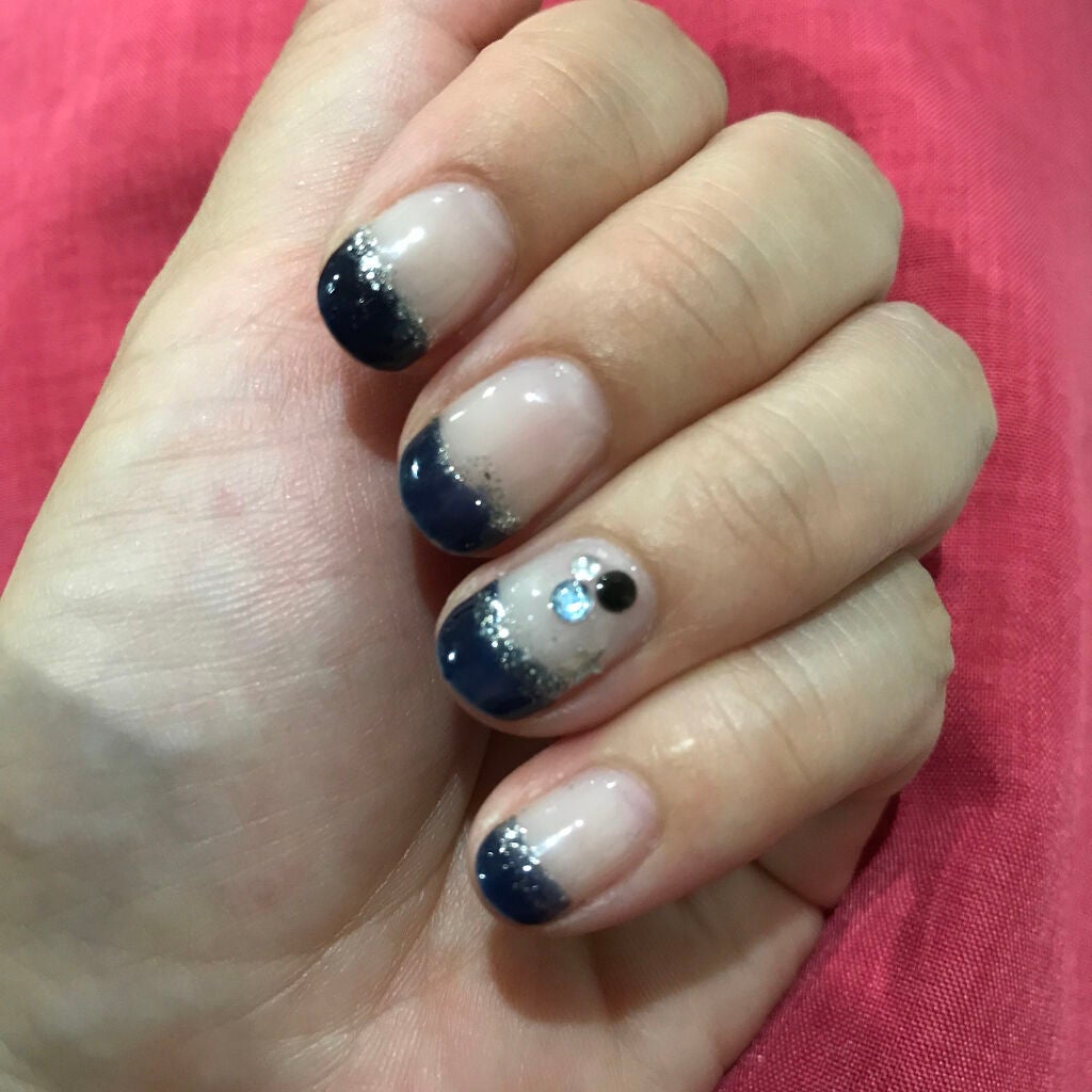 ジェルネイル(ライト対応)/セリア/ジェルネイルを使ったクチコミ(1枚目)