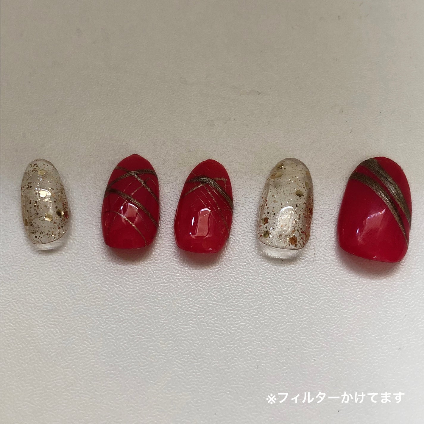 ジェルネイル(ライト対応)/セリア/ジェルネイルを使ったクチコミ(7枚目)