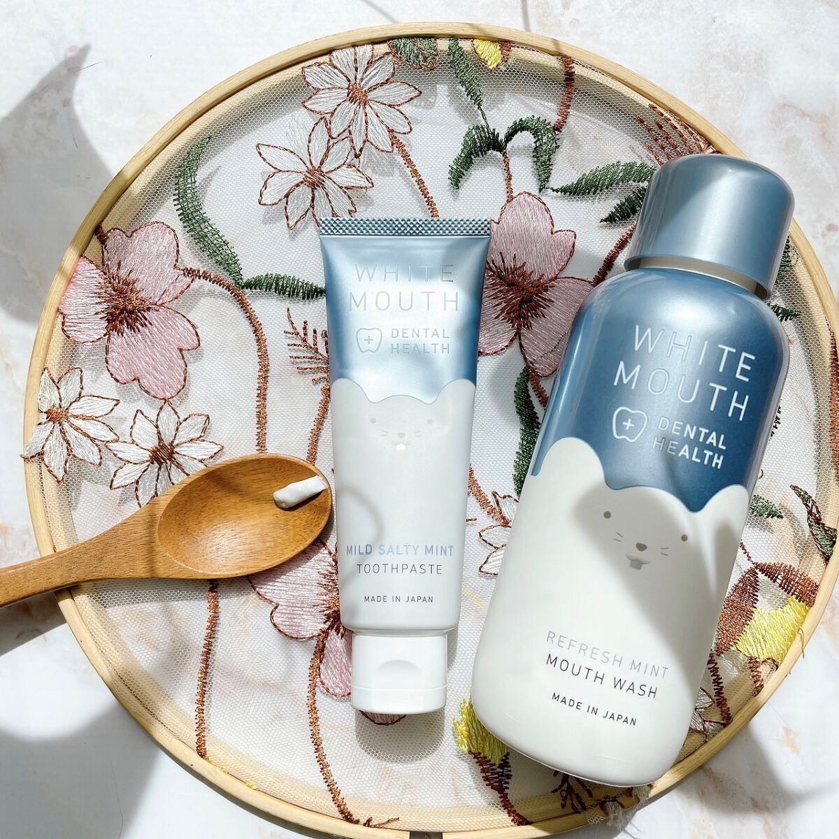 ホワイトマウス デンタルヘルス トゥースペースト マイルドソルティミント/ホワイトマウス/歯磨き粉を使ったクチコミ(8枚目)