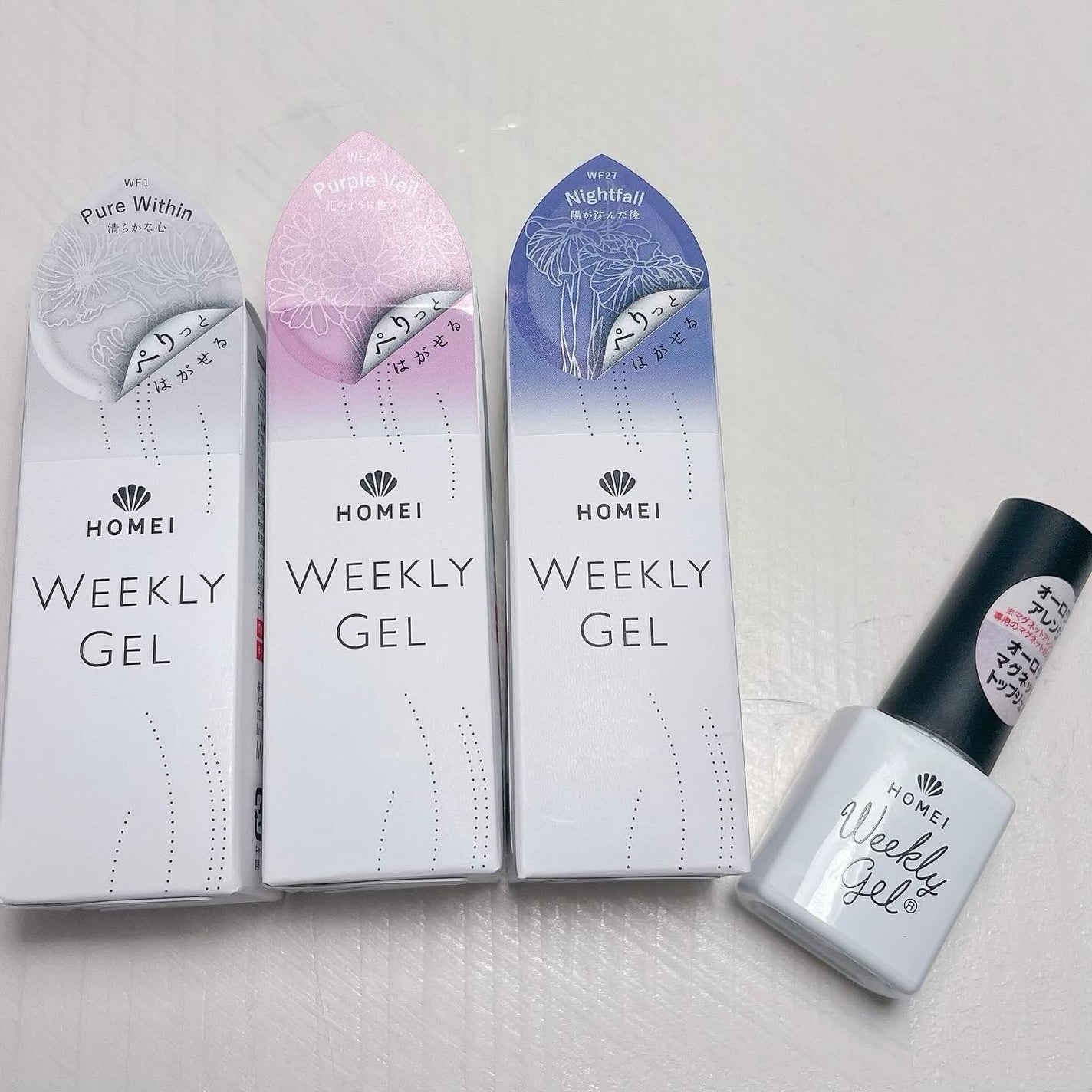 ウィークリージェル/HOMEI/ジェルネイルを使ったクチコミ(4枚目)