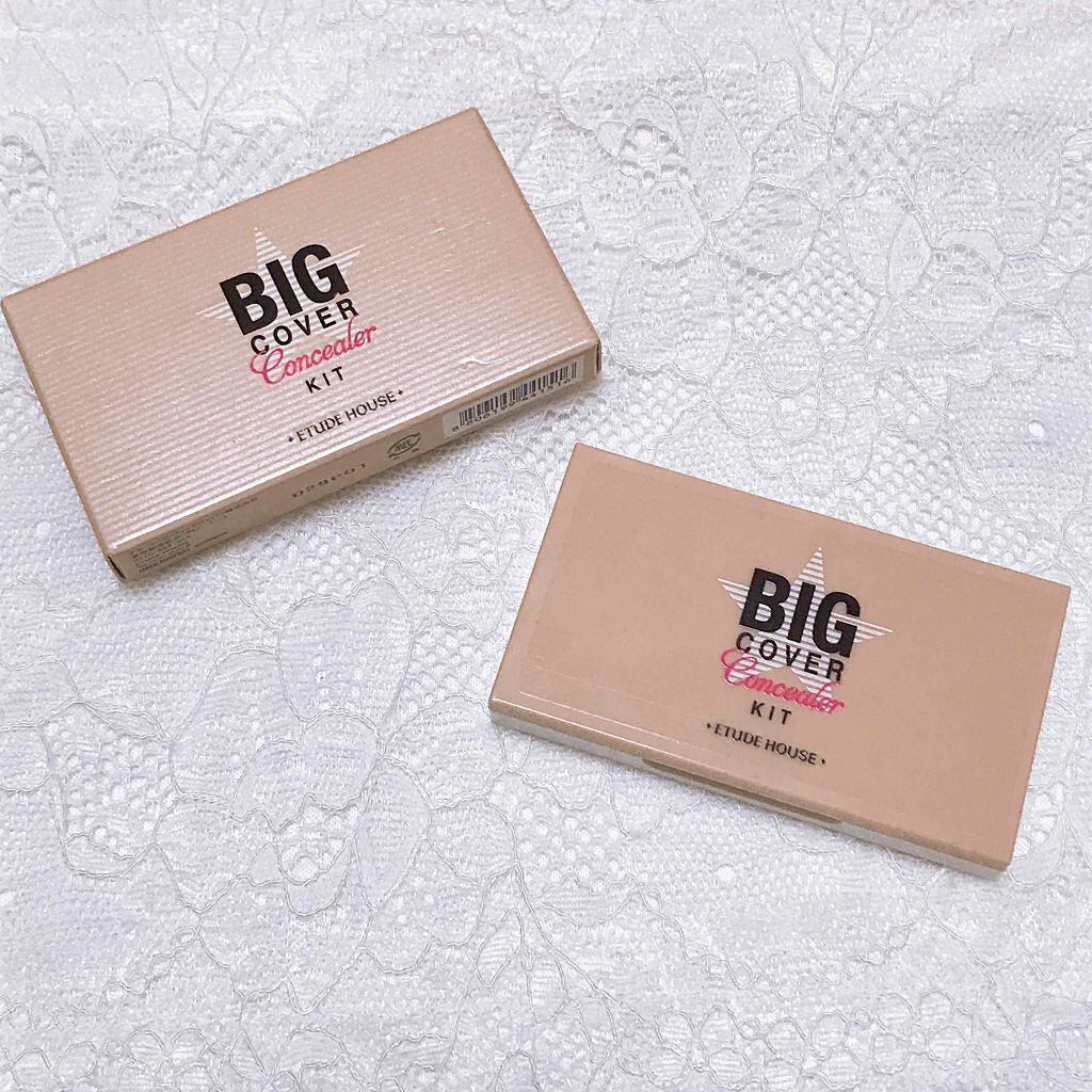 ビッグカバー コンシーラーキット/ETUDE/パレットコンシーラーを使ったクチコミ（1枚目）