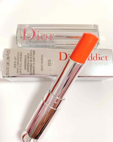 ディオール アディクト ステラー シャイン 639 リビエラ スター/Dior/口紅を使ったクチコミ（3枚目）