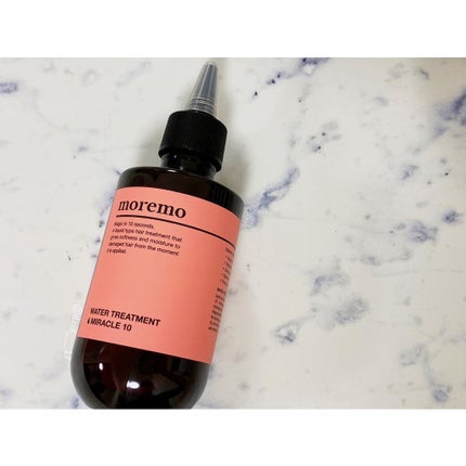 ウォータートリートメントミラクル10/moremo/洗い流すヘアトリートメントを使ったクチコミ(1枚目)