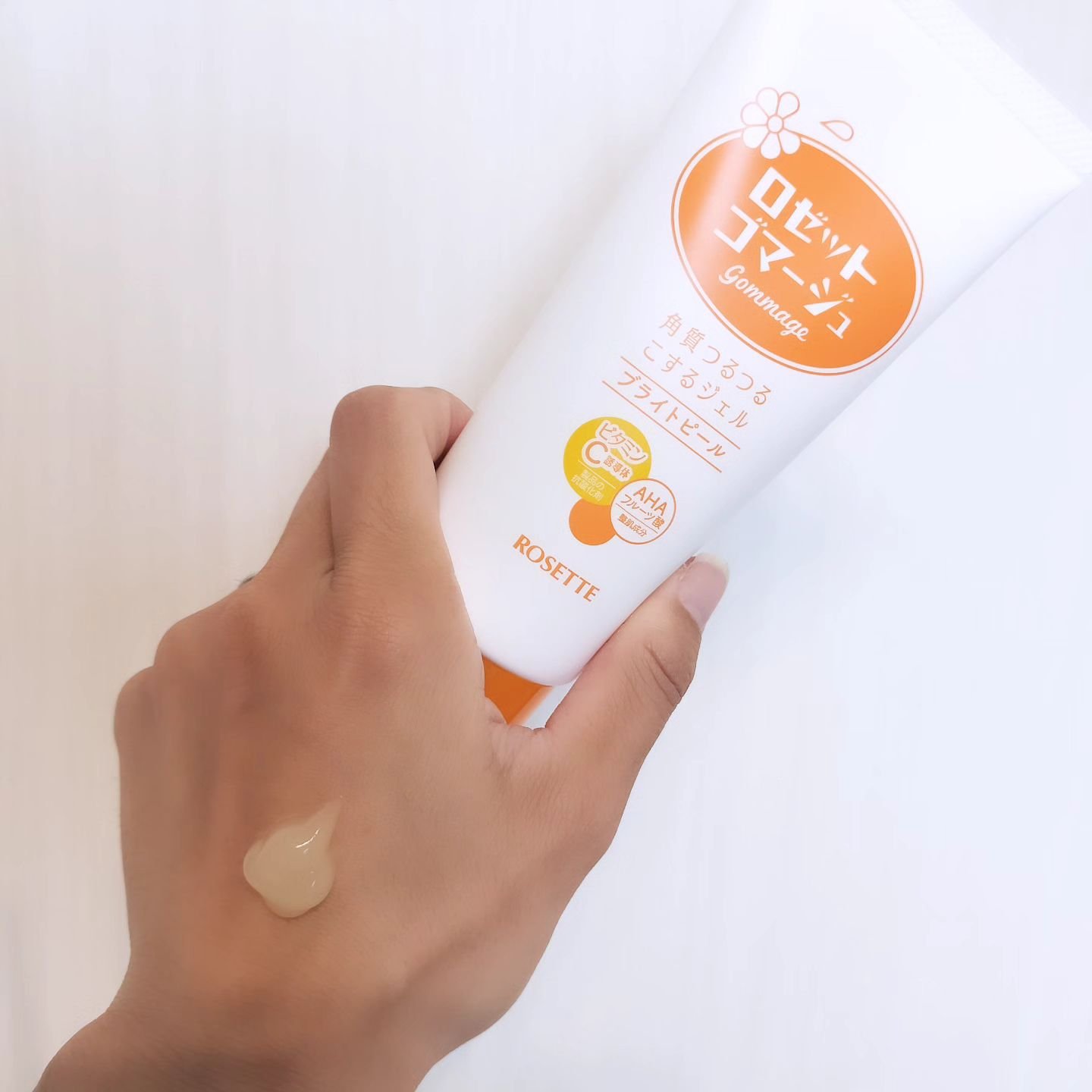 ロゼットゴマージュ ブライトピール ［洗浄料］/ロゼット/スクラブ・ゴマージュを使ったクチコミ（2枚目）