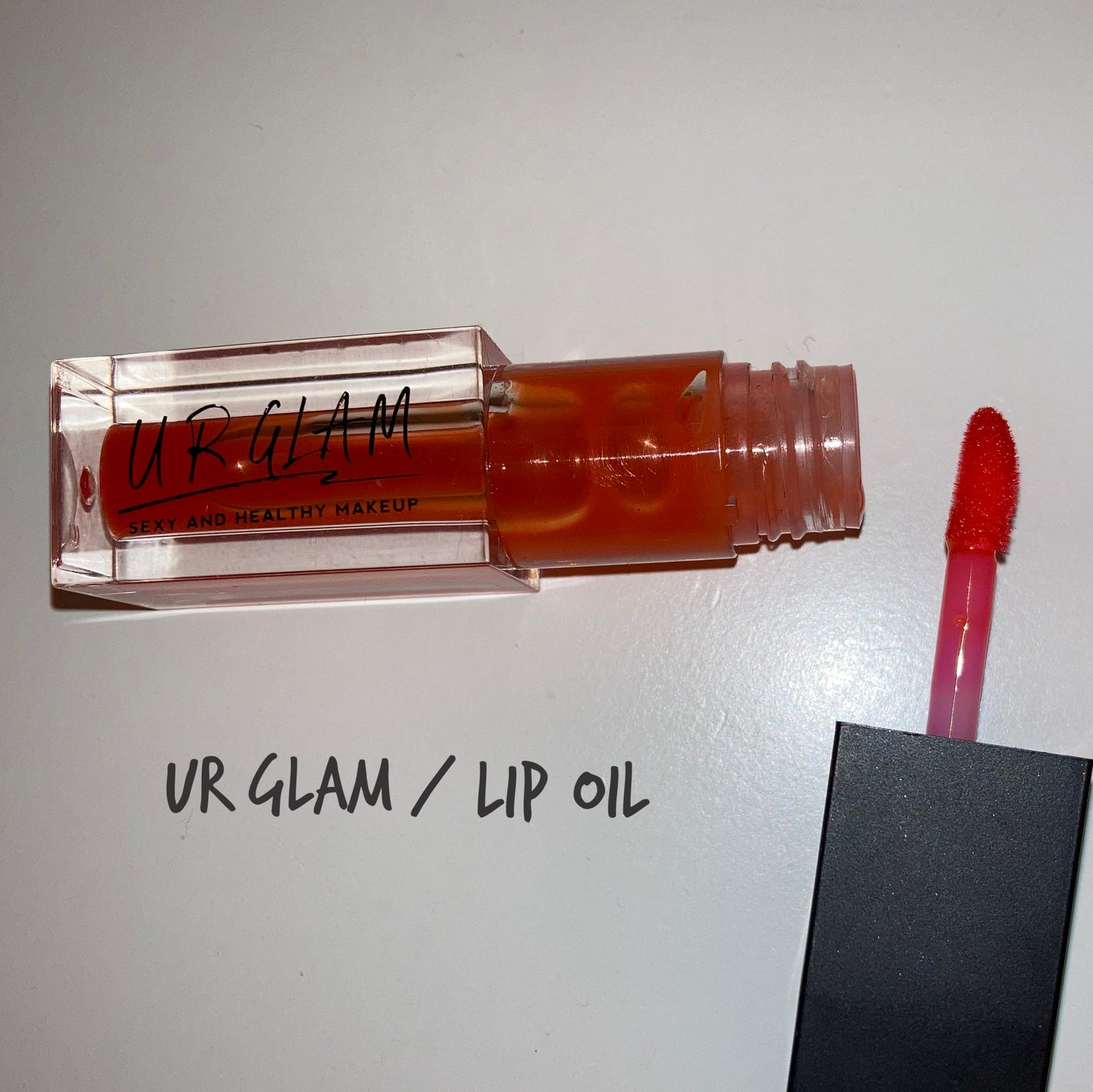 UR GLAM LIP OIL/U R GLAM/リップグロスを使ったクチコミ(1枚目)