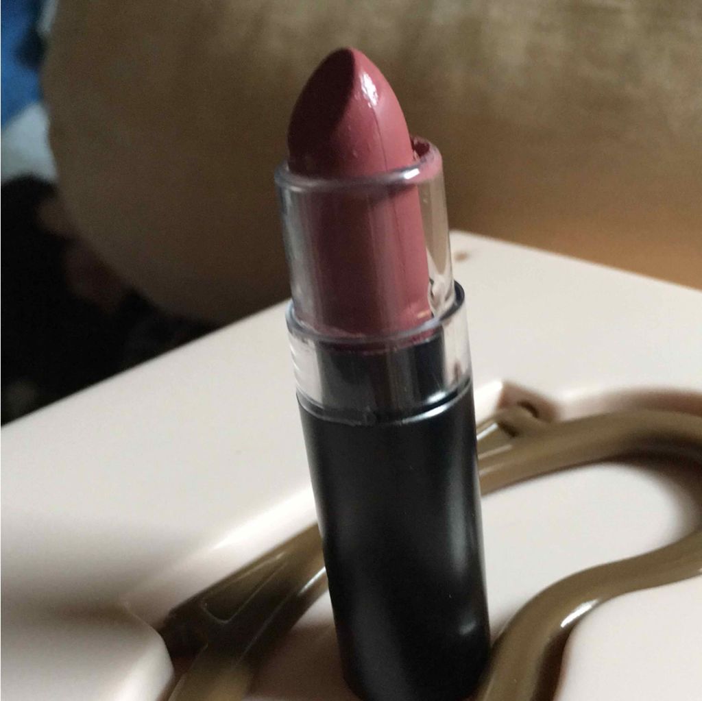 UR GLAM　CREAMY LIPSTICK EX ベージュ/U R GLAM/口紅を使ったクチコミ（1枚目）