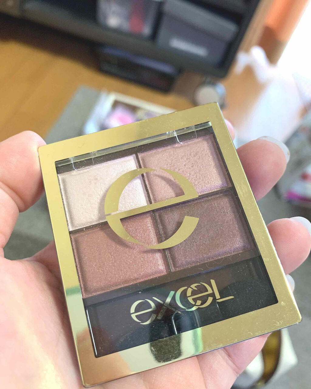 スキニーリッチシャドウ/excel/アイシャドウパレットを使ったクチコミ(2枚目)