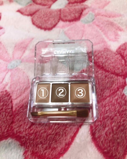 シークレットカラーアイズ/キャンメイク/アイシャドウパレットを使ったクチコミ(1枚目)