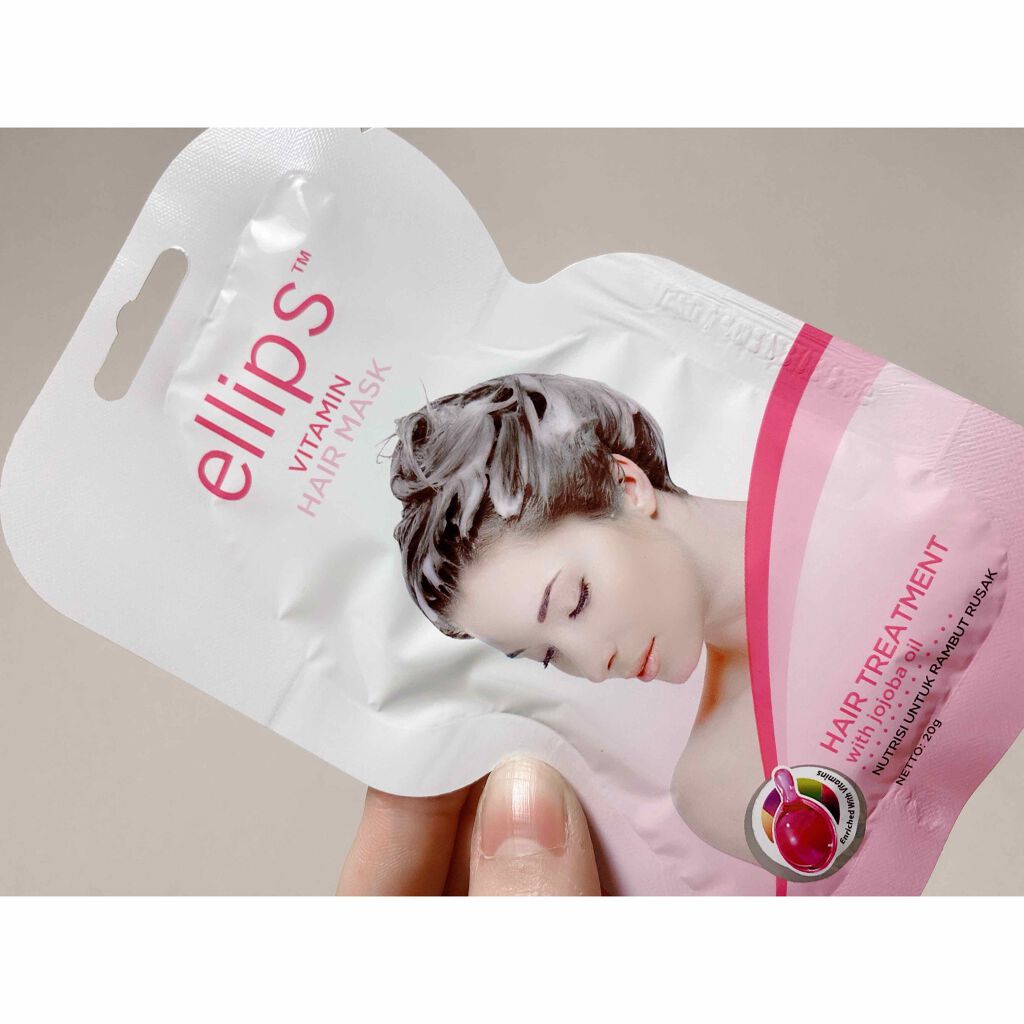 ヘアーマスク【トリートメント】/ellips/ヘアマスク・ヘアパックを使ったクチコミ（1枚目）