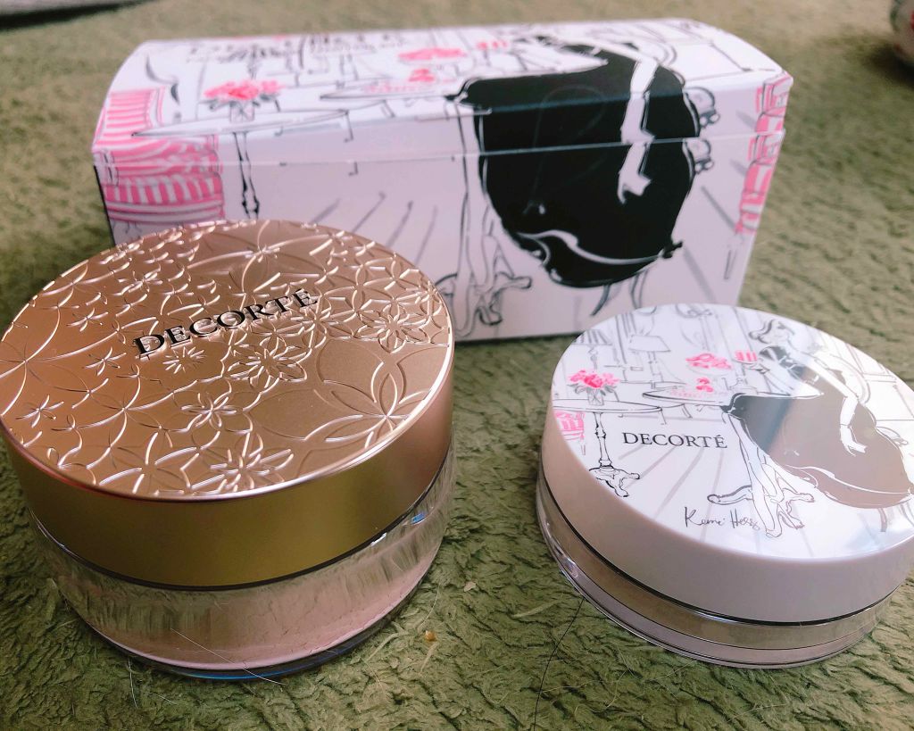 AQ MW フェイスパウダー/DECORTÉ/ルースパウダーを使ったクチコミ(1枚目)