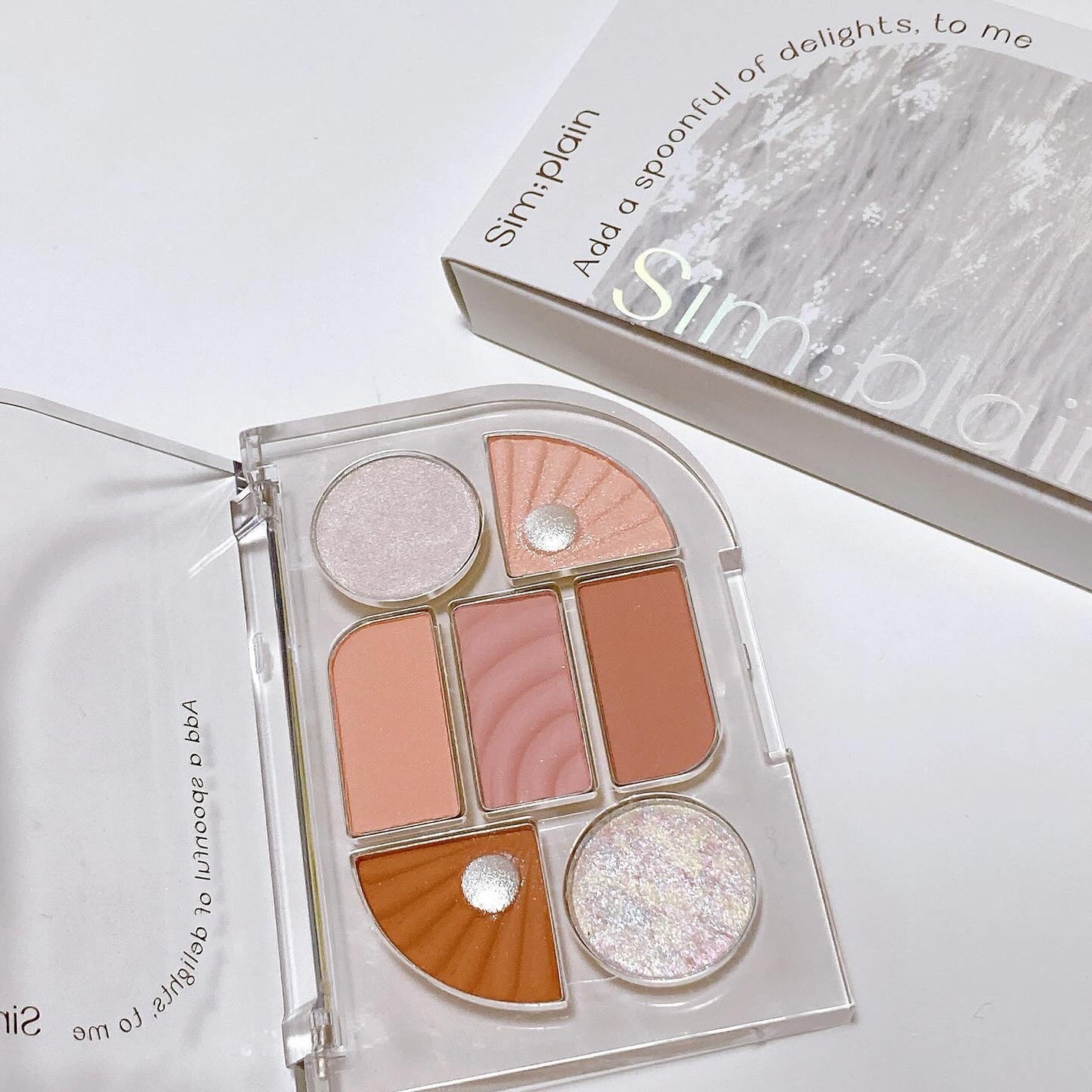 シンプレイン アイパレット/Sim;plain/アイシャドウパレットを使ったクチコミ(1枚目)