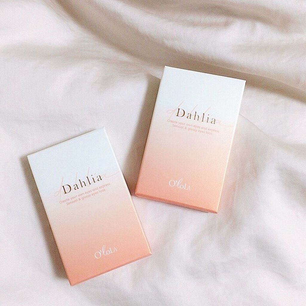 ダリアブラウンマンスリー (DAHLIA BROWN monthly)/OLOLA/１ヶ月（１MONTH）カラコンを使ったクチコミ（1枚目）