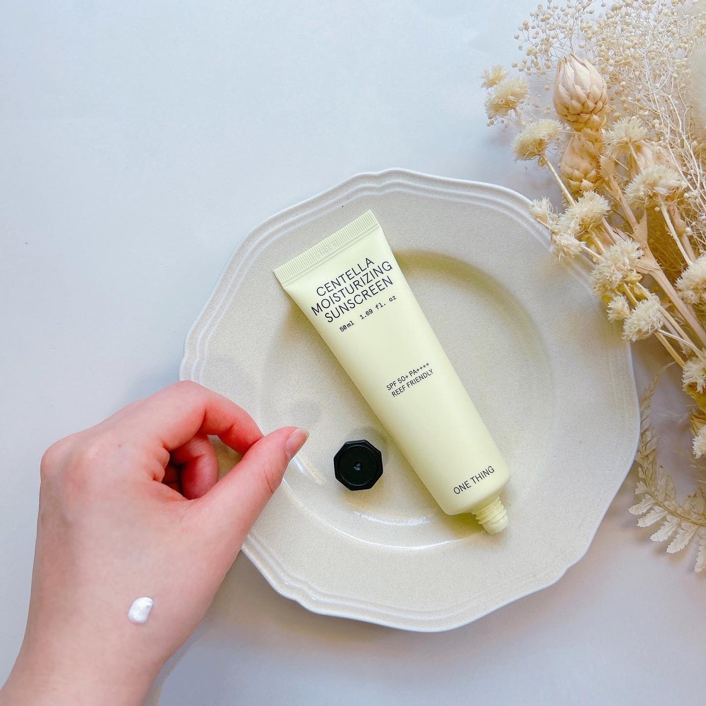 ツボクサ日焼け止め/ONE THING/日焼け止めクリームを使ったクチコミ(3枚目)